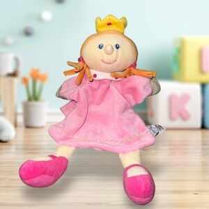 Sterntaler Puppets Germany Queen Princess Soft hand Puppets Washable Lovey 12"